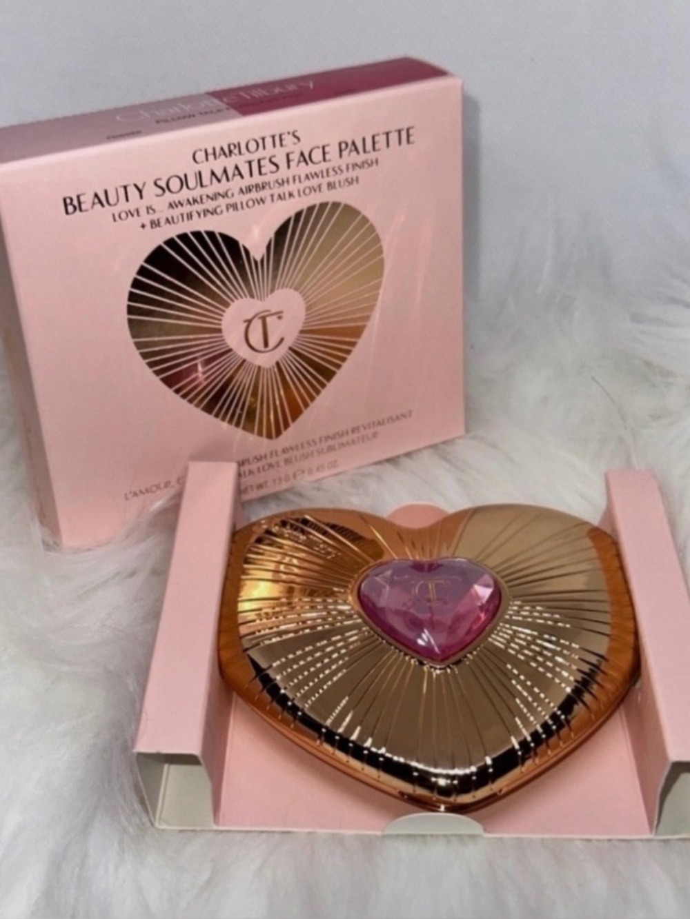 Charlotte Tilbury Flawless Peach Soulmates Palette